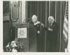 Leopold Stokowski Handing Baton to Arthur Fiedler