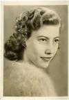 Portrait of unidentified woman