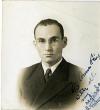 Unidentified man, autographed to Anna Fay