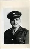 Unidentified man in military uniform