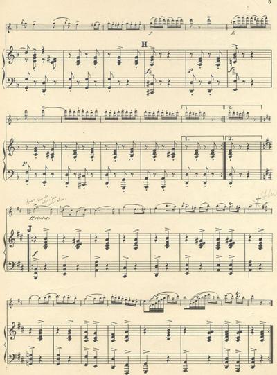 Rhapsodie Hongroise, page 5