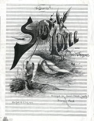 Siegfried Idyll, 2, black and white