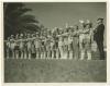 Herbert Clarke rehearsing with majorettes