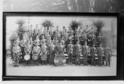 Syrian Temple Shrine Band in San Francisco, 1922