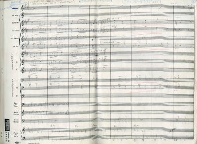 Brassman's Holiday - Full Score, pg 1