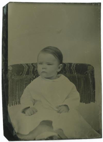 Herbert Clarke as an infant