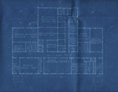 New Band Building - Prel. Dwg. #6 - Armory Site - Ground Floor Plan