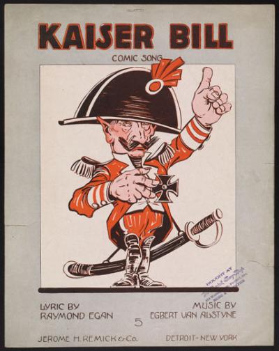 Kaiser Bill, cover