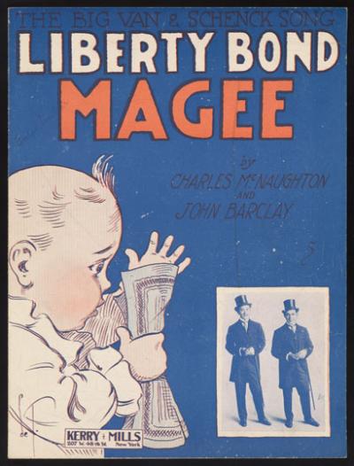 Liberty Bond Magee, cover