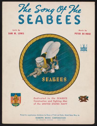The Song Of The Seabees, cover