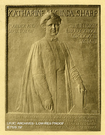 Katharine L. Sharp memorial
