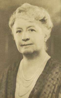 Mrs. Henry Baldwin Ward (Harriet Blair Ward) -- founder