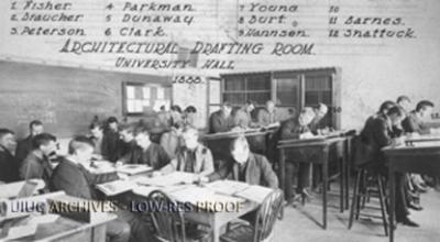 Architectural Drafting Room University Hall University Of