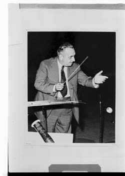 Henry Fillmore conducting ca. 1940