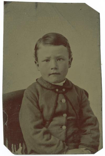 Herbert Clarke as a child