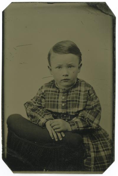 Herbert Clarke as a child