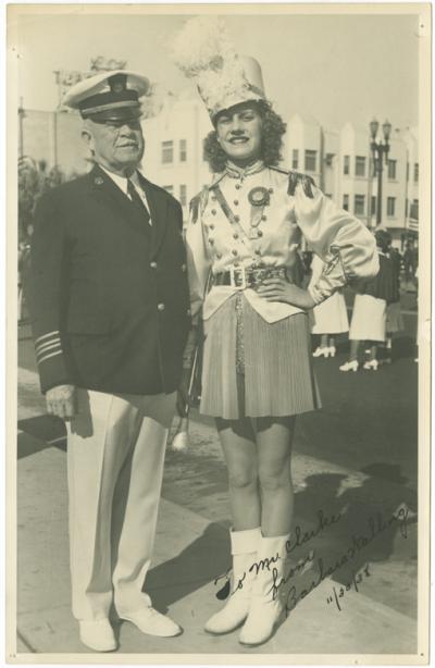 Herbert Clarke with Barbara Walling