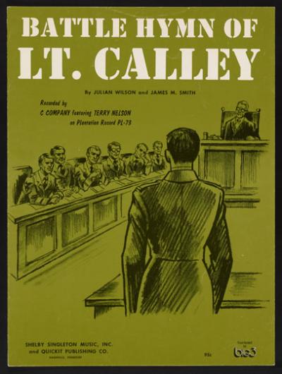 Battle Hymn of Lt. Calley, cover