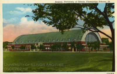 Armory Postcard ca. 1929
