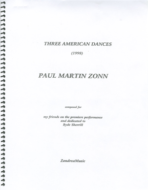 Three American Dances cover
